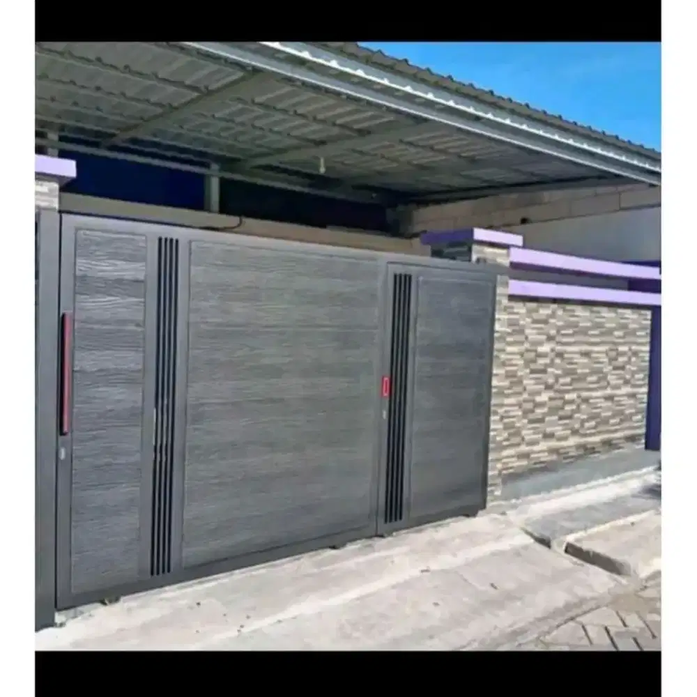 Pagar Full Pagar garasi Full Grc Pagar Rumah Mewah