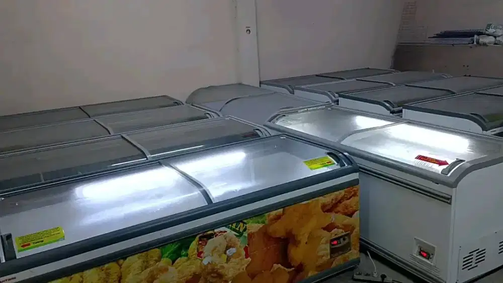 Prezer sliding kaca 1000L