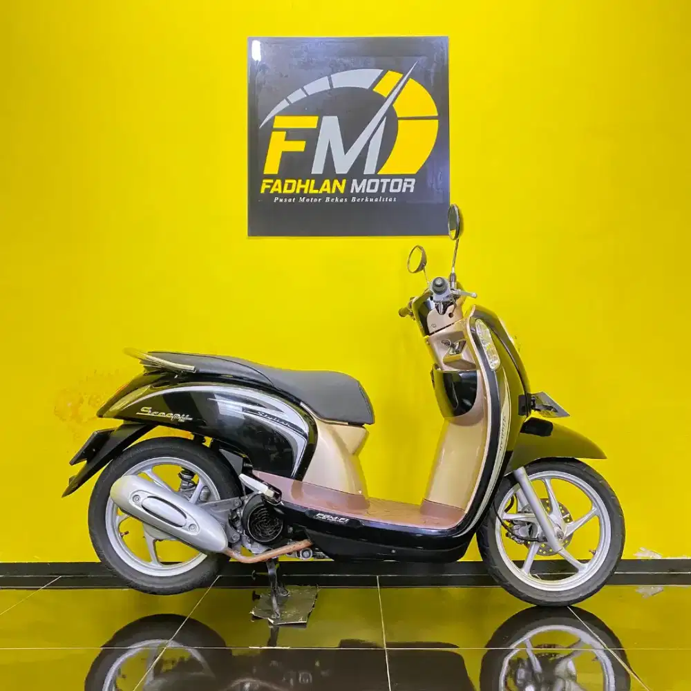 Honda Scoopy Tahun 2014 hitam pajak on