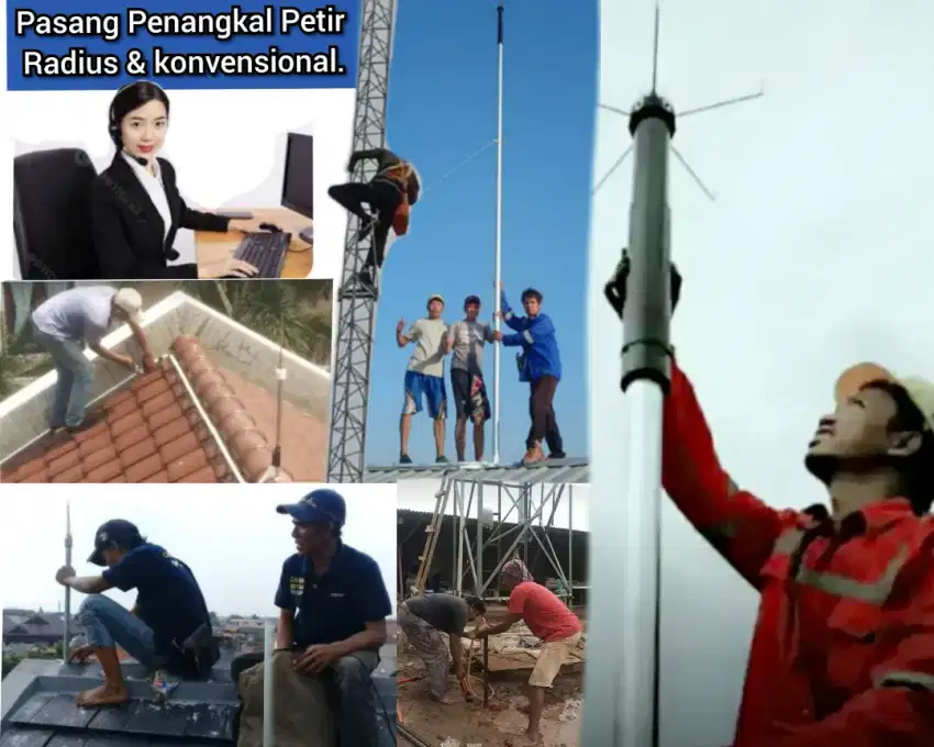 Agen Pemasangan penangkal Petir Depok