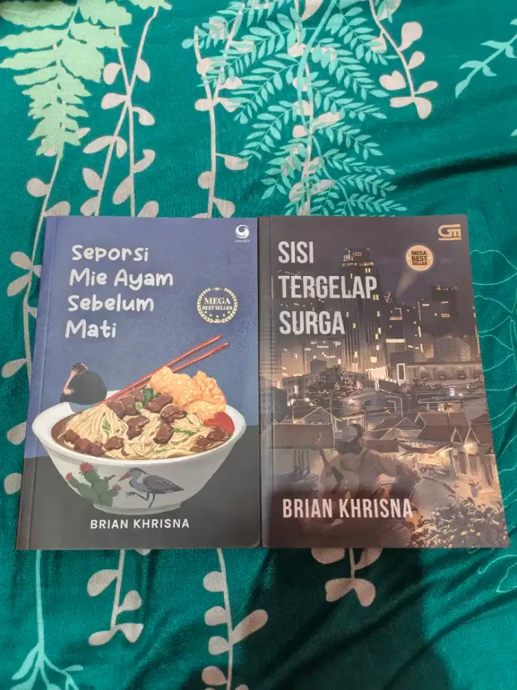 Novel Sisi Tergelap Surga & Seporsi Mie Ayam Sebelum Mati