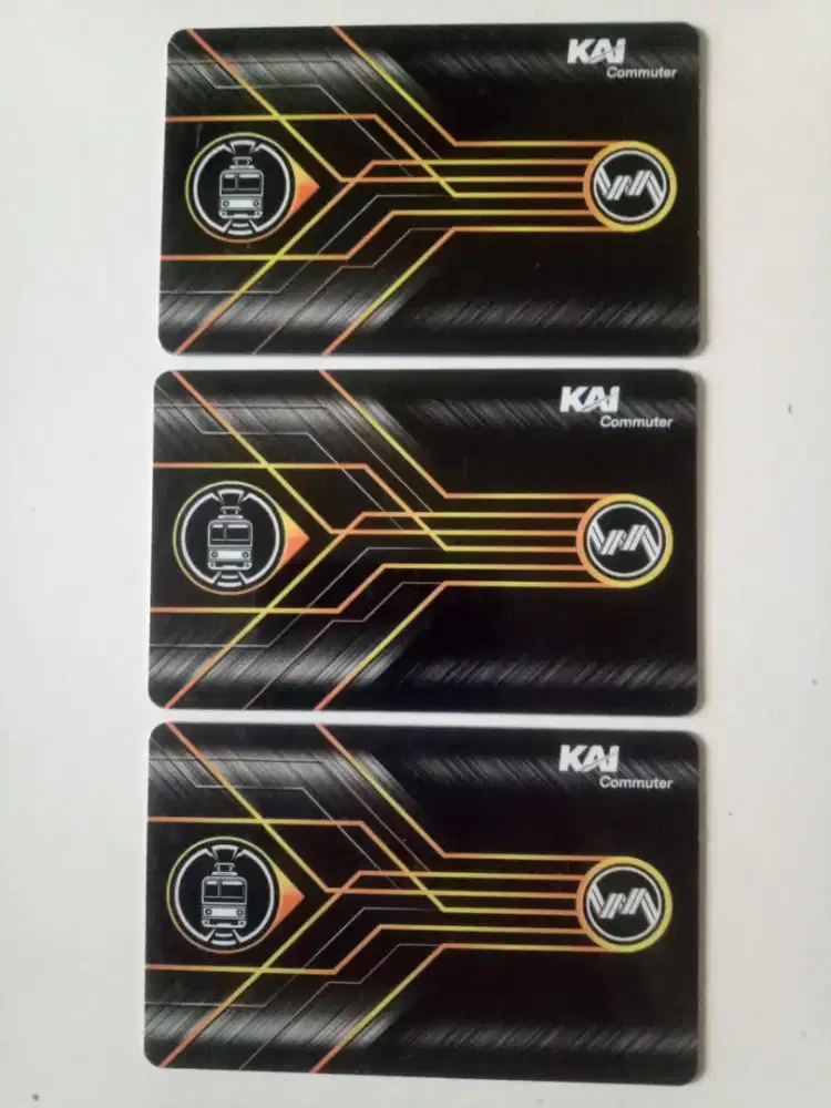 Jual.3 kartu Commuterline ada saldonya. Kondisi baru