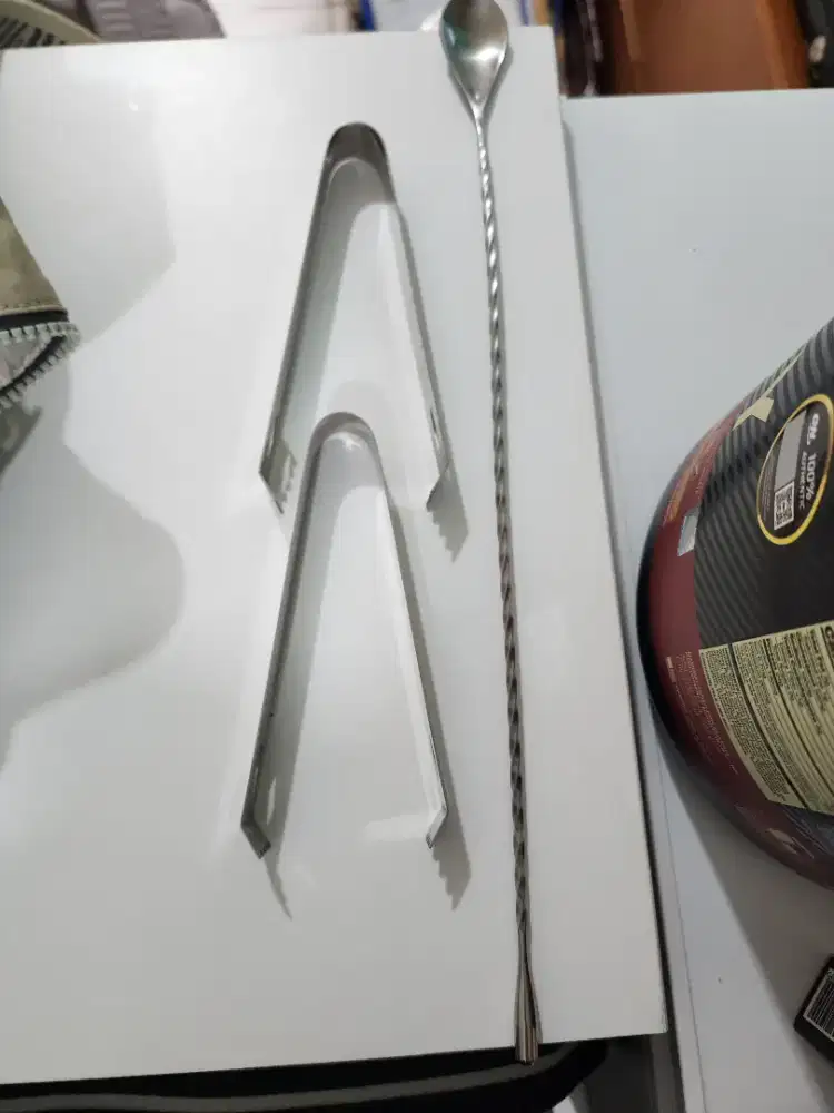 Capitan es batu STAINLES dan long bar spoon 40cm [HARGA/pcs]