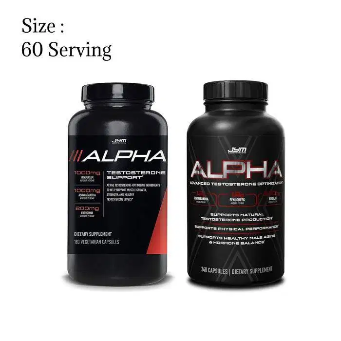 JYM Alpha X Advanced Testosterone Optimization