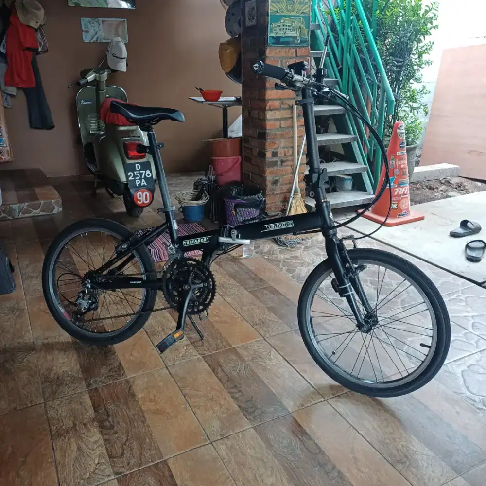 Sepeda lipat 20 ventura