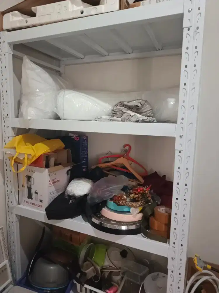 Rak Besi tempat simpan serbaguna perkakas rumah tangga