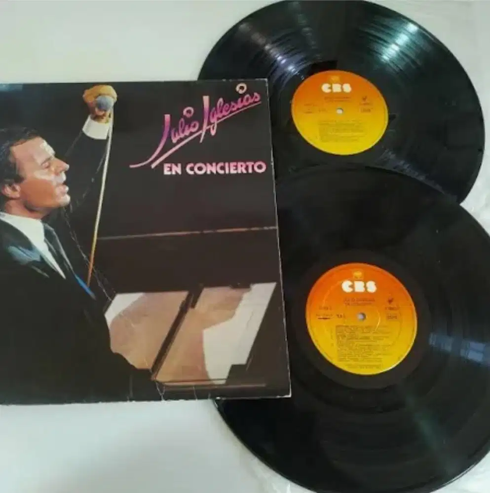 Julio iglesias concert vinyl