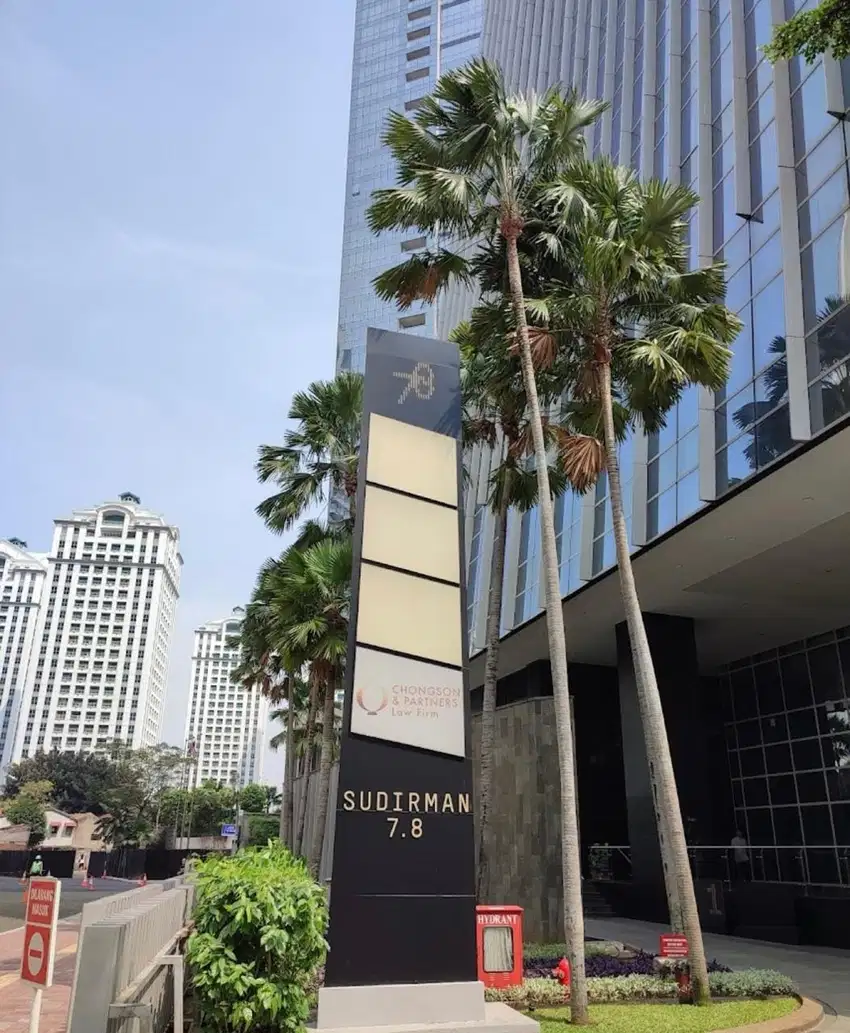 sewa / for rent office space CBD sudirman 7.8 jakarta pusat dekat MRT