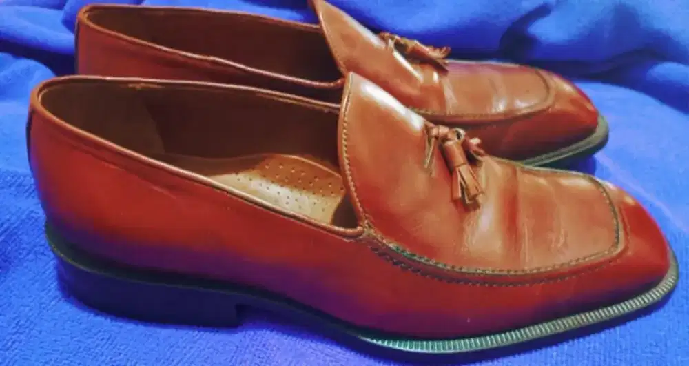 Dijual Murah Sepatu MARIO CUOMO. Genuine Leather Original. Open Nego