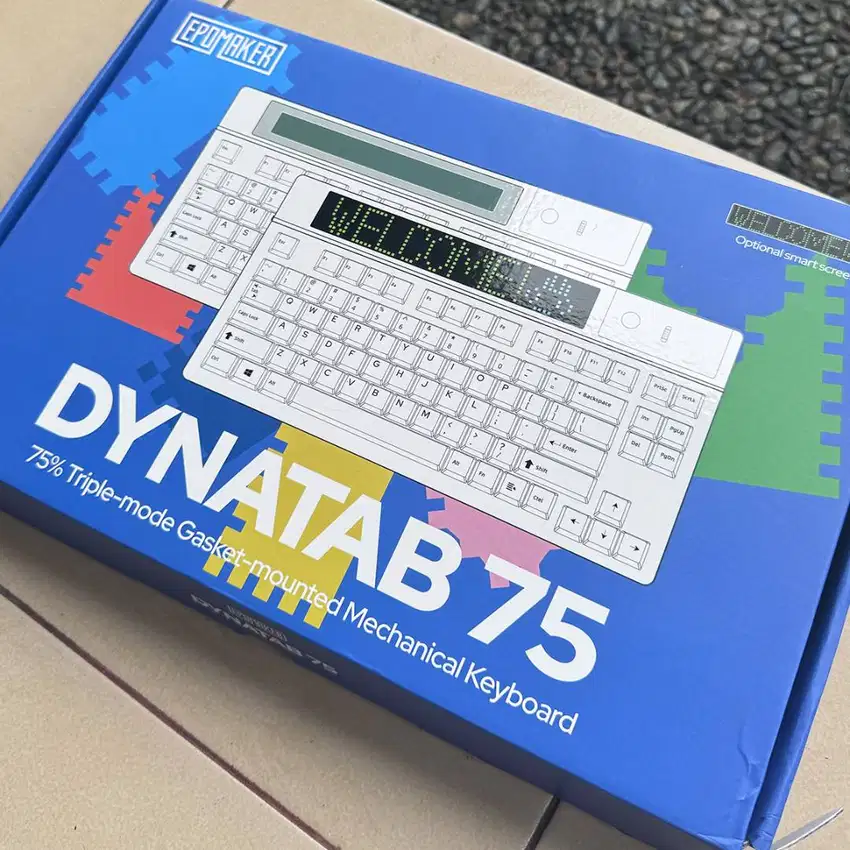 EPOMAKER DynaTab 75X MECHANICAL KEYBOARD DYNATAB 75X LED