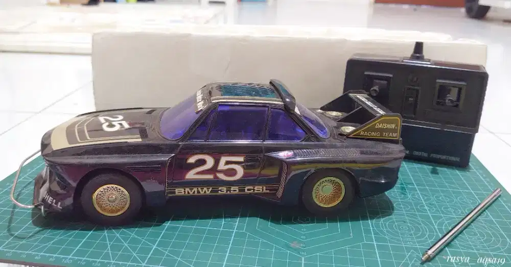 RC VINTAGE TAHUN 1977 BMW 3.5CSL daishin made in japan