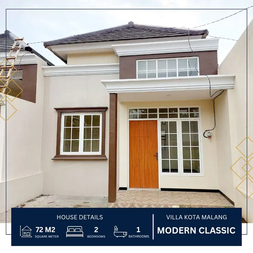 Rumah dijual modern kota malang
