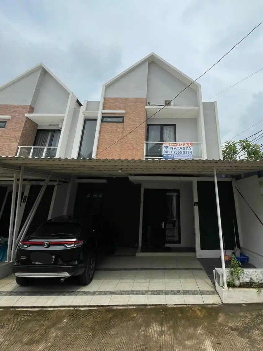 Rumah 2lt luas 88m 3KT Cluster Aquina Town House Jatiasih Bekasi