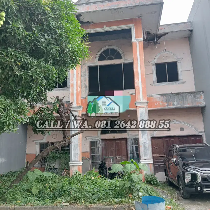 DIJUAL VILLA KOMP CEMARA ASRI JALAN BELIBIS