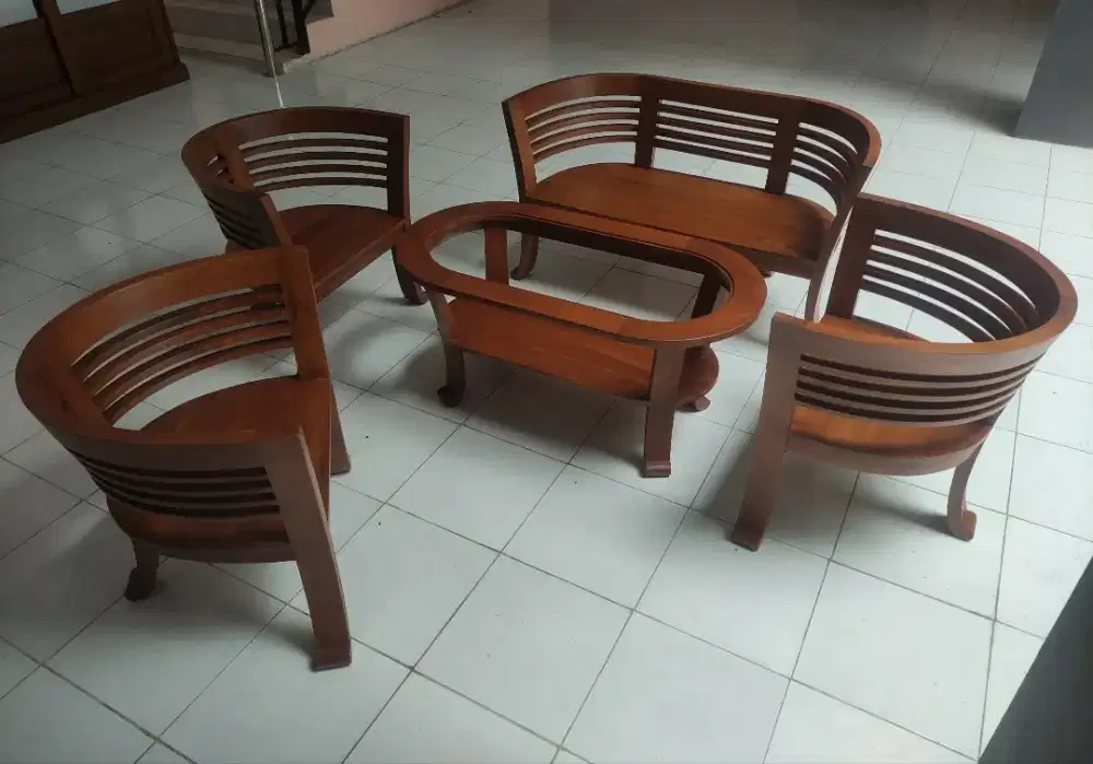 Kursi Tamu Minimalis Oval