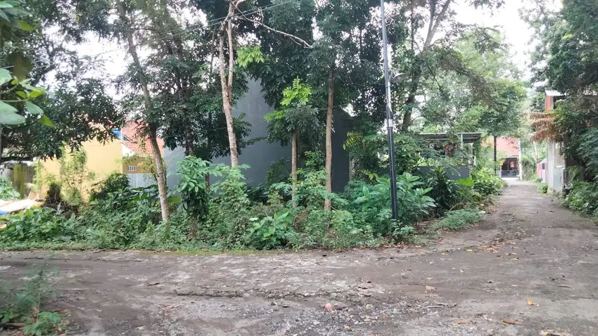 Jual tanah pekarangan dekat SD Model Maguwoharjo Ngempla sleman yogyak