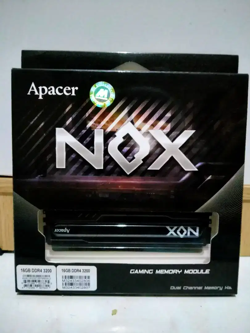 DDR4 APACER NOX 16GB