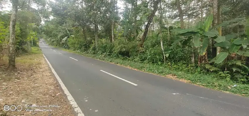 Tanah Strategis Pinggir Jalan Raya Jalur Wisata Baturaden
