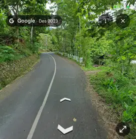 Tanah View Persawahan menoreh cocok untuk villa