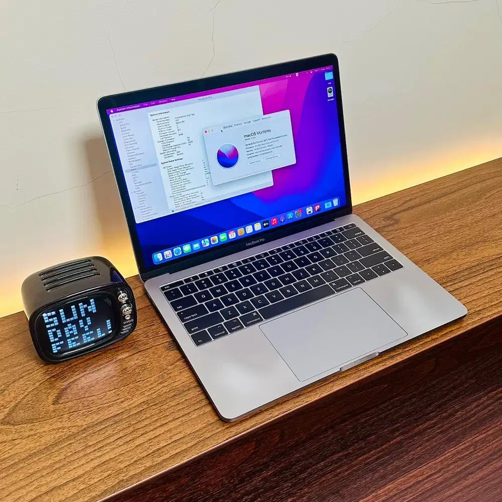 MacBook Pro 13 inch 2017 CTO Ram 16GB Original mantap