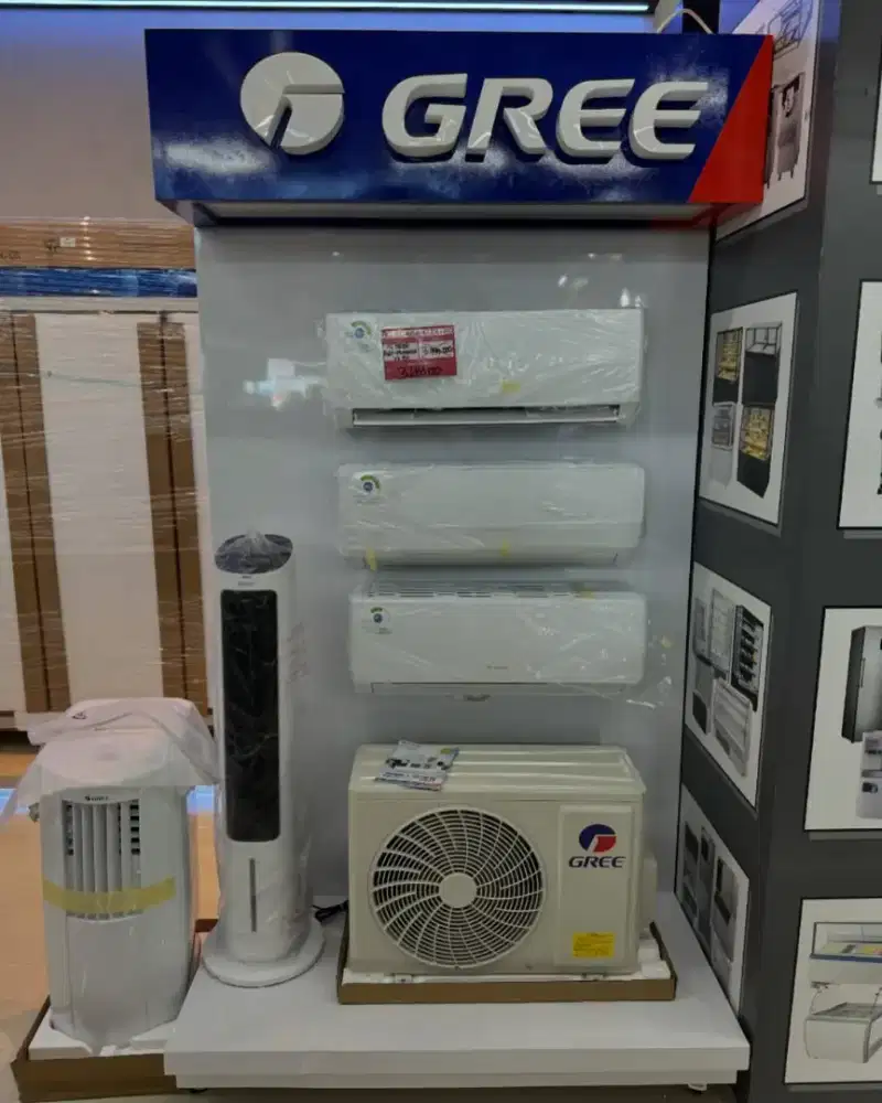 AC GREE 1/2PK LOW WATT (KREDIT TANPA DP)