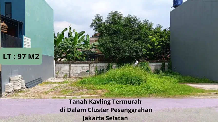 Tanah Kavling Dalam Cluster Strategis Pesanggrahan Jakarta Selatan