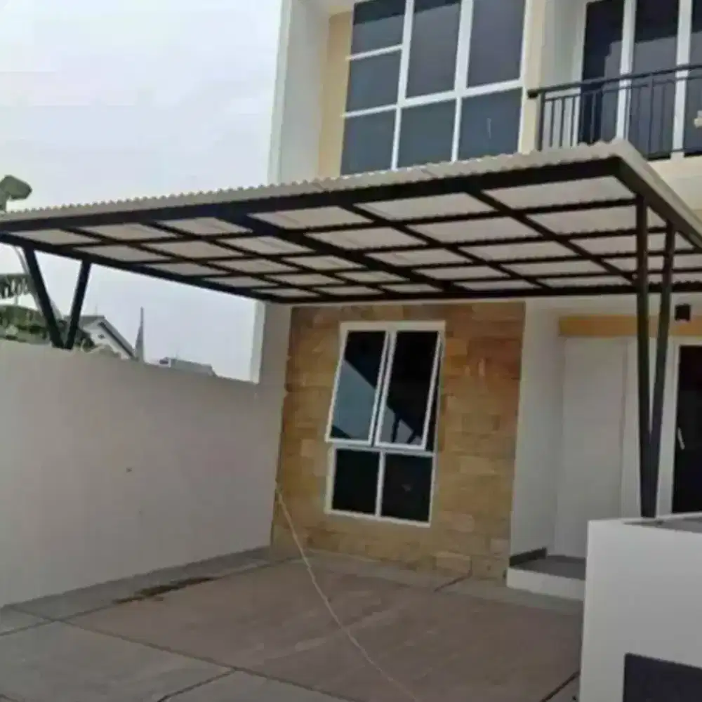 Kanopi minimalis bergerasi