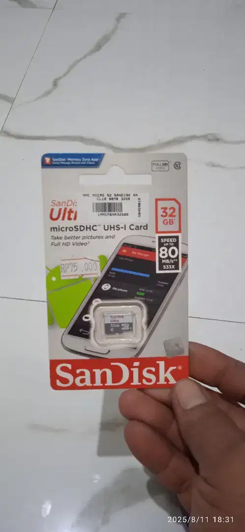 Memory Card Sandisk Class 10