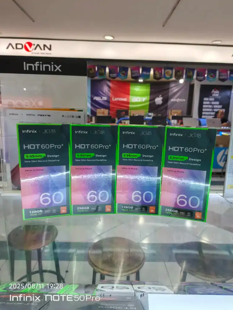 Infinix Hot 60 Pro+ plus 8/256 3D curved Baru 100% ori segel dus box