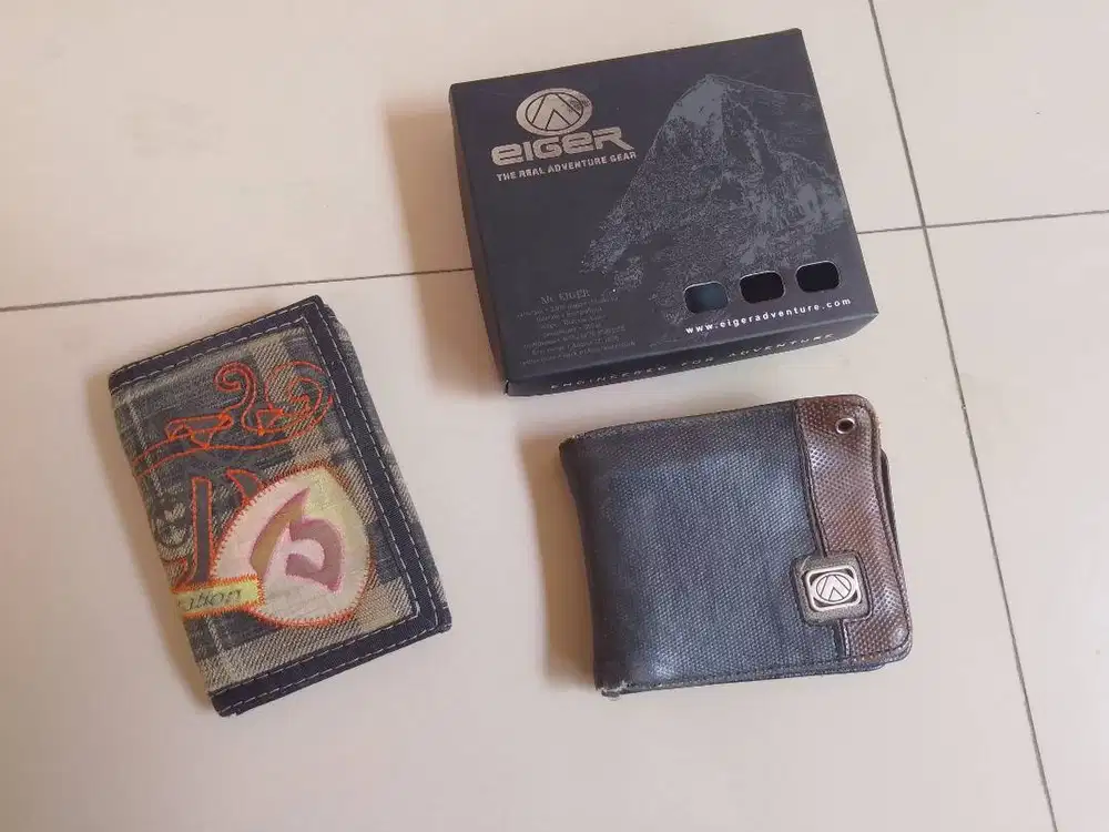 Dompet Eiger dan Dompet Distro