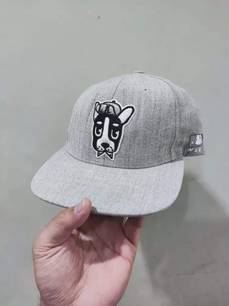 Topi Snapback MLB Original Logo Bordir LA Dodgers