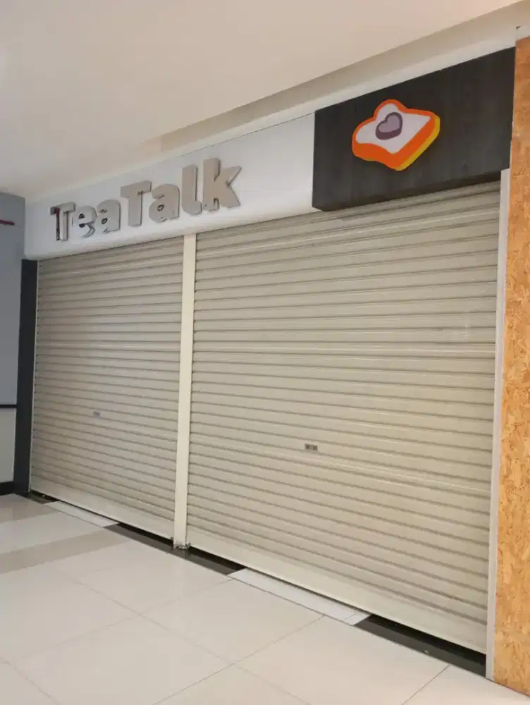 Rolling door folding gate kusen aluminium murah