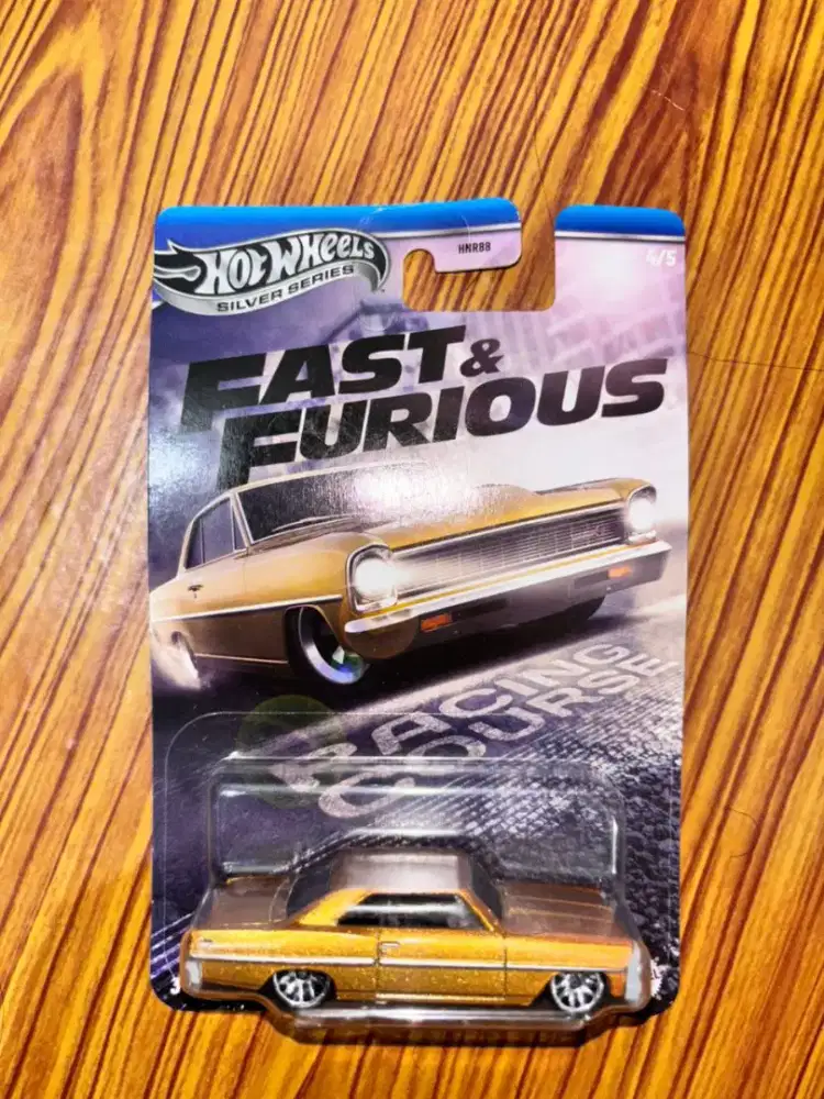 Hot Wheels Silver Series Fast and Furious 1966 chevy nova