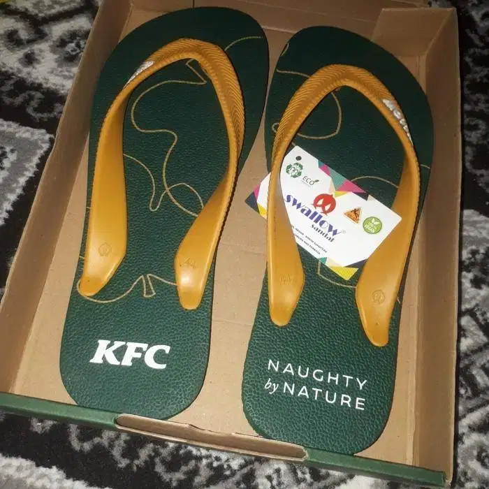 Sandal Swallow x KFC Naughty by Nature (Senopati Jakarta) LIMITED EDIT