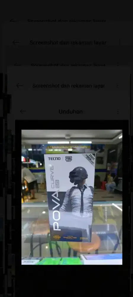 Tecno pova 5G curve layar lengkung lebihdr camon 50 pro resmi