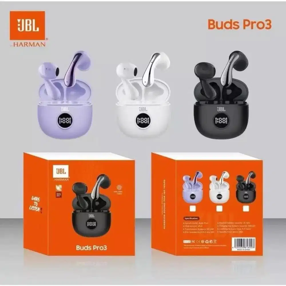 TWS BLUETOOTH BUDS PRO3 by Harman - TWS BLUETOOTH BUDS PRO3
