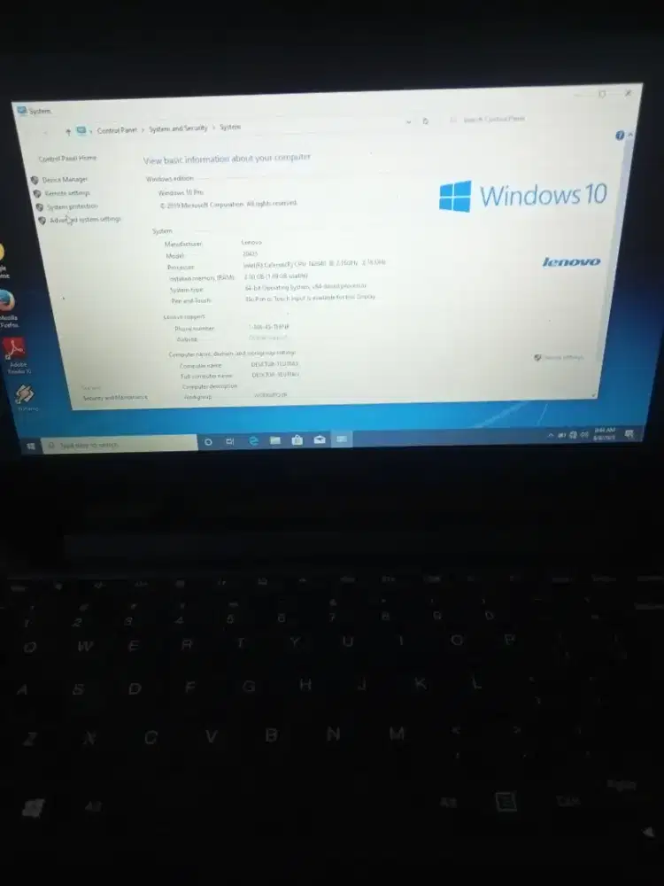 Dijual Laptop bekas kondisi normal Lenovo S20-30