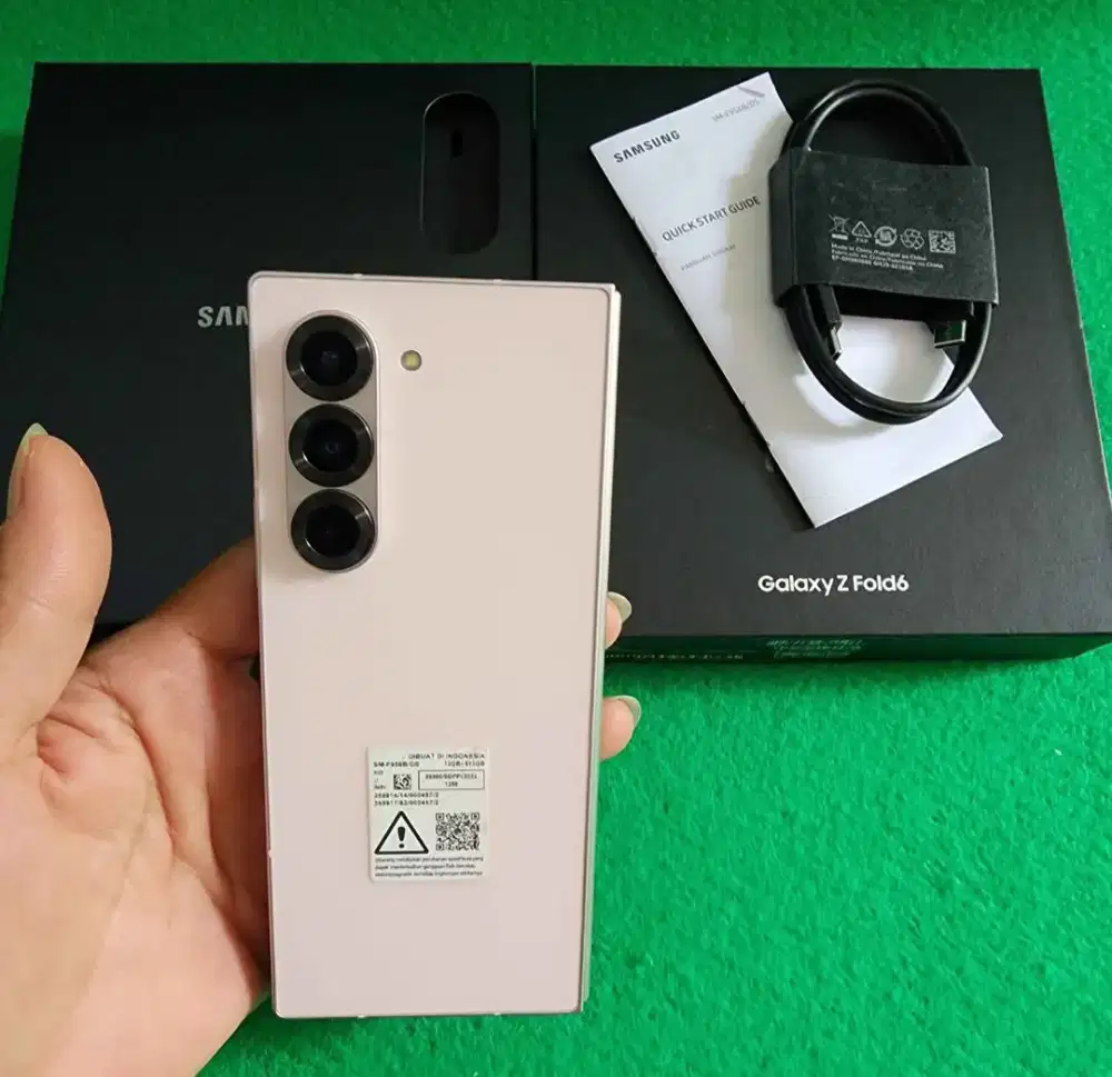 SAMSUNG Z FOLD 6 12/256 ORIGINAL SEIN FULLSET MULUS NOMINUS