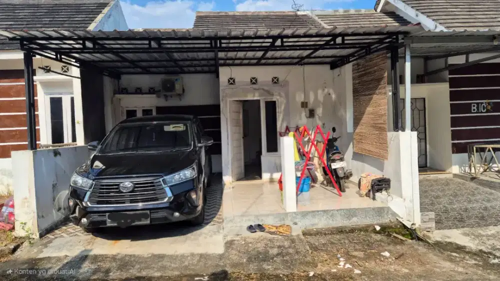 Dijual cepat rumah 1 lantai