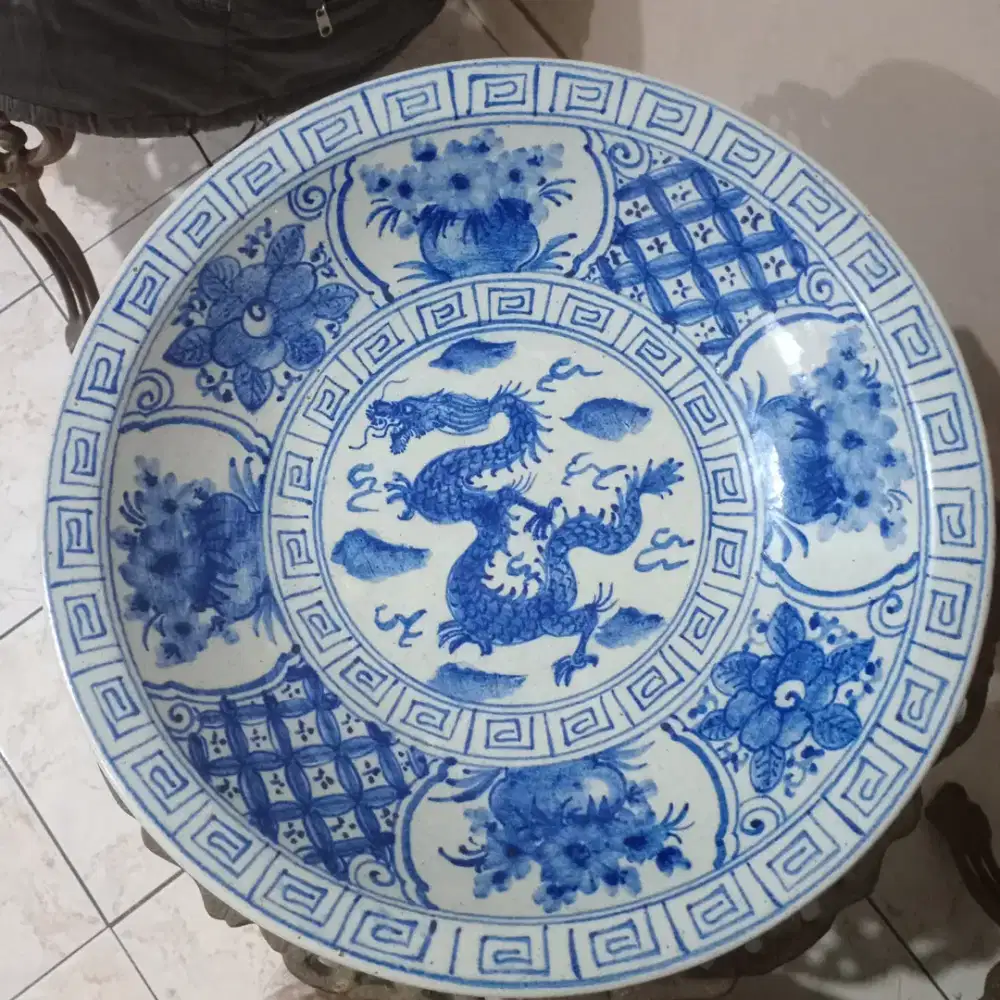 Hiasan Dinding Piring Cina Kuno