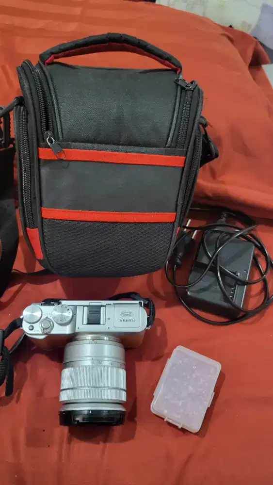 Fujifilm Xa2 cokelat klasik