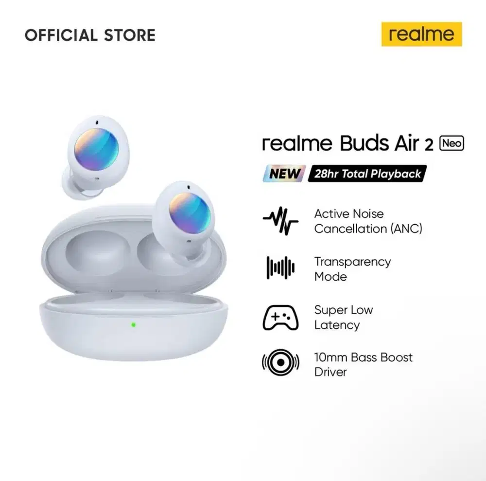 TWS Realme Buds Air 2 Neo Calm Grey