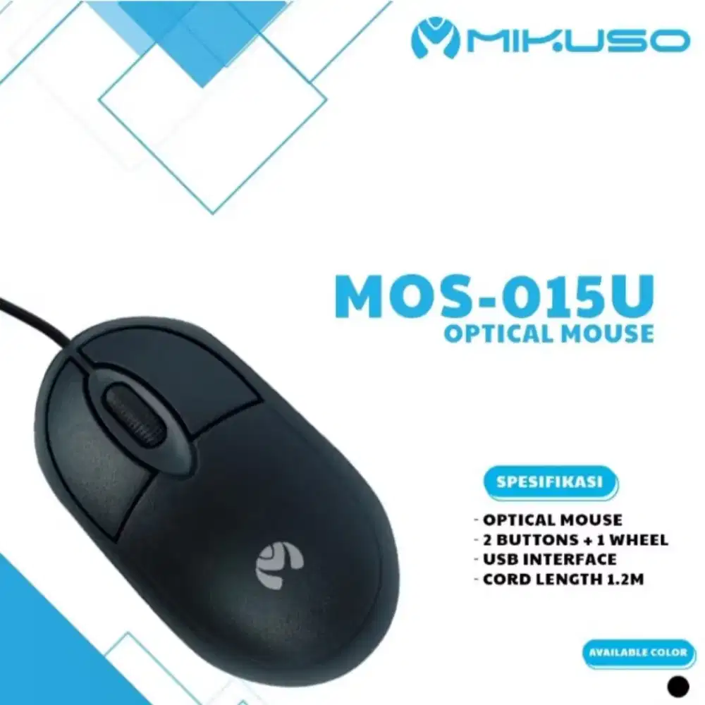 Mouse Kabel/Mouse Optik/Mouse Mini Mikuso MOS-015U