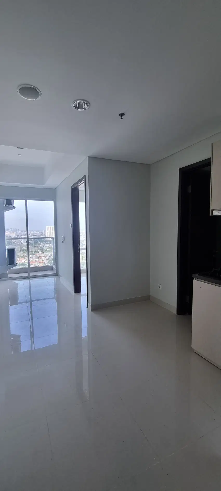 Dijual MURAH apartemen puri mansion 1br view pool utama