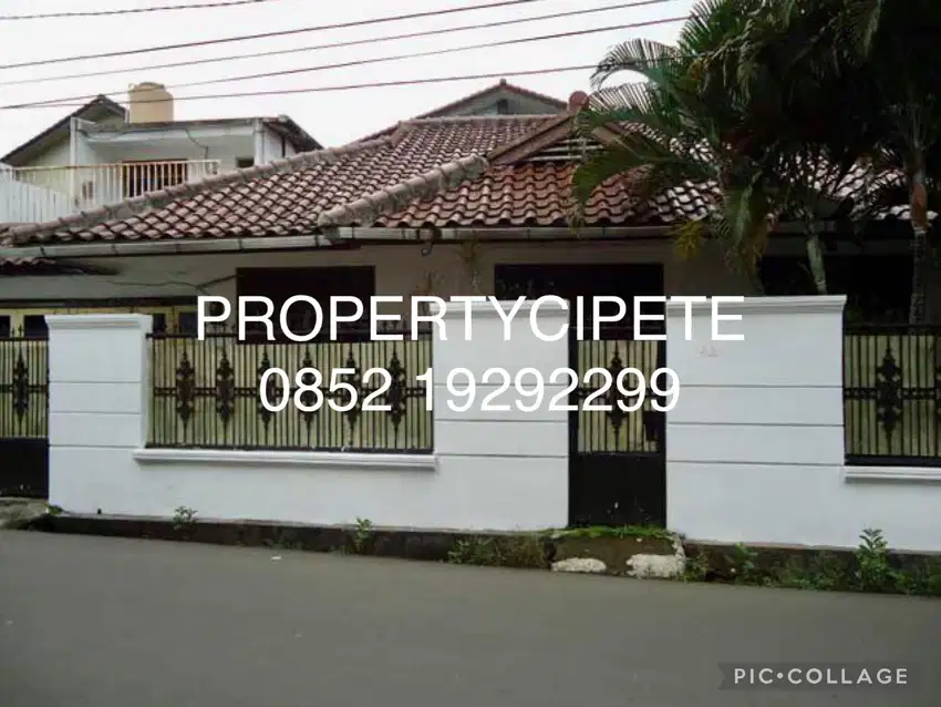 Rumah asri dijual di Lebak Bulus, harga murah