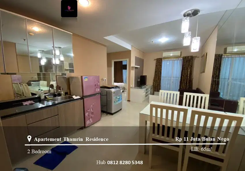 Sewz Apartement Thamrin Residence Low Floor 2BR Furnished Tower B