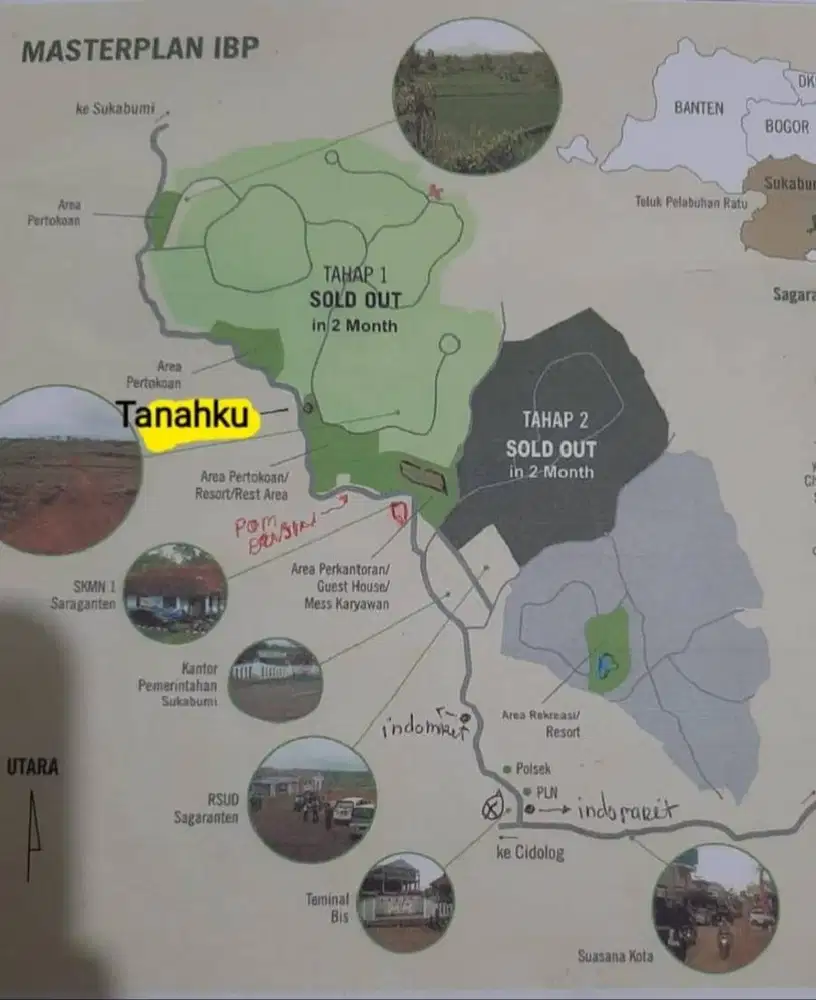 Dijual Tanah Perkebunan Pohon Jati Sagaranten Sukabumi Jawa Barat