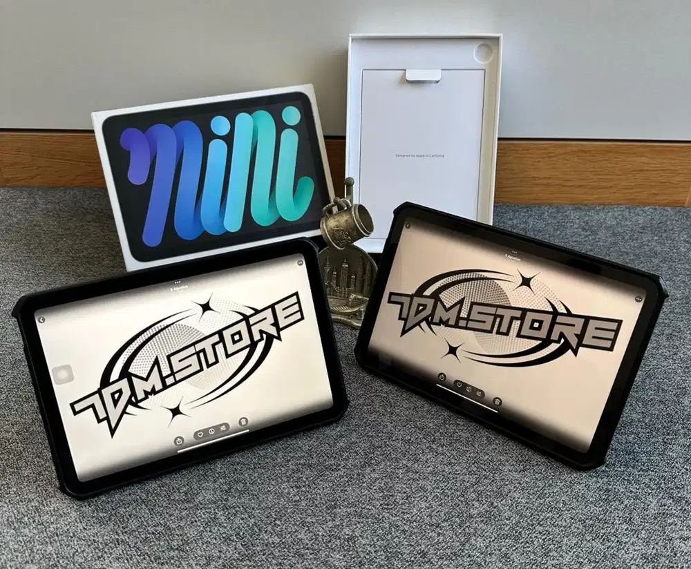 Ipad Mini 6 64GB WiFi Grey Fullset Normal No Minus