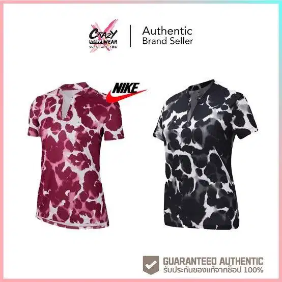 Polo Nike Golf Pink Camo Original Size S women BV0220 671