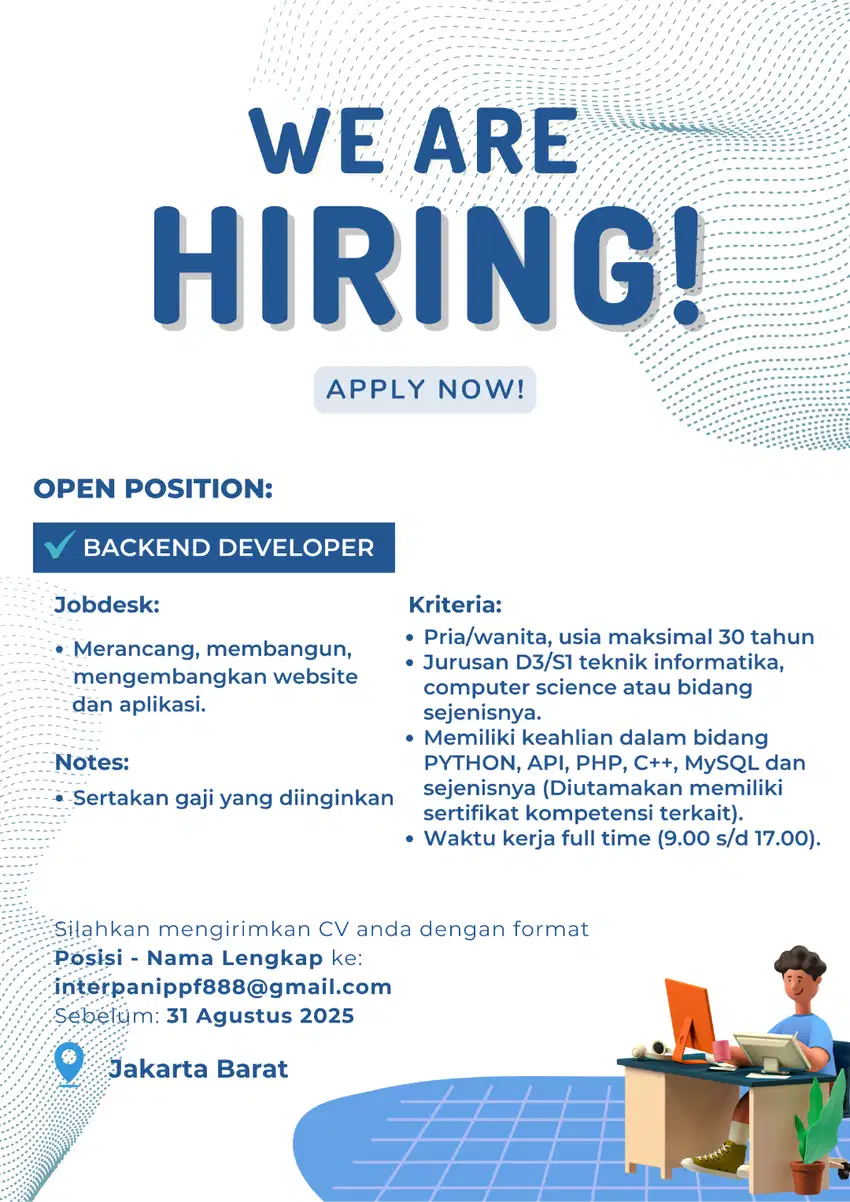 BACKEND DEVELOPER